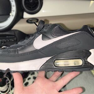 Nike Air Max Black and Gray Sneakers